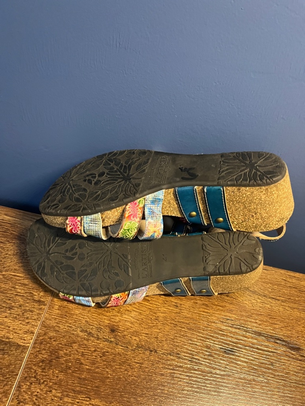 L'ARTISTE BY SPRING STEP AUDRIE WEDGE SANDAL - Picture 6 of 7
